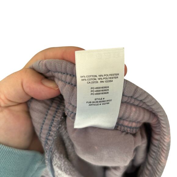 The Constant Aritzia Large Jogger Sweatpants Tie Dye Soft Cozy - Picture 8 of 9